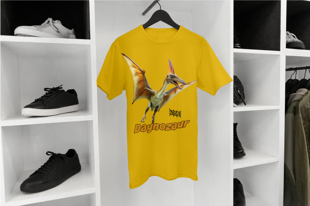 Daynozaur Pterodaktyl Kinder T-Shirt | Dino Print Design