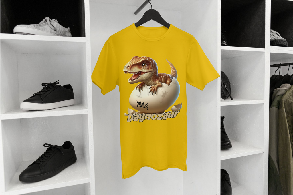 Daynozaur Baby Kinder T-Shirt | Dino Ei Print Design