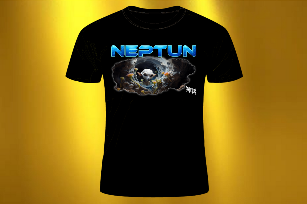 NEPTUN T-Shirt | Alien Art Design