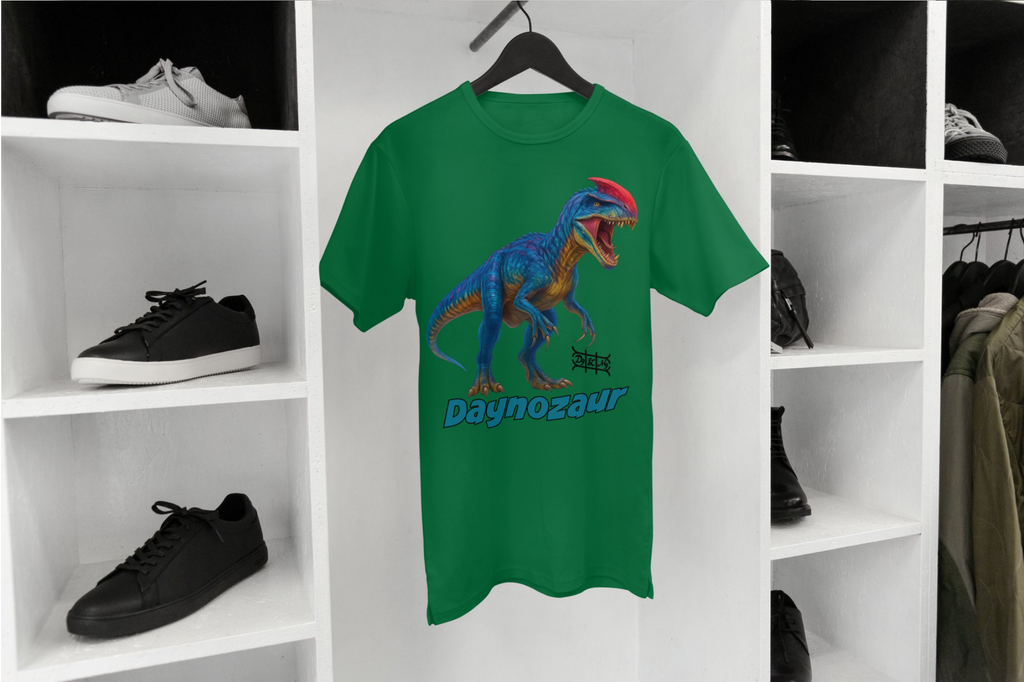 Daynozaur Kinder T-Shirt Lila | Dino Print Design