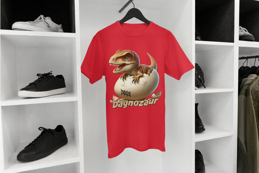 Daynozaur Baby Kinder T-Shirt | Dino Ei Print Design