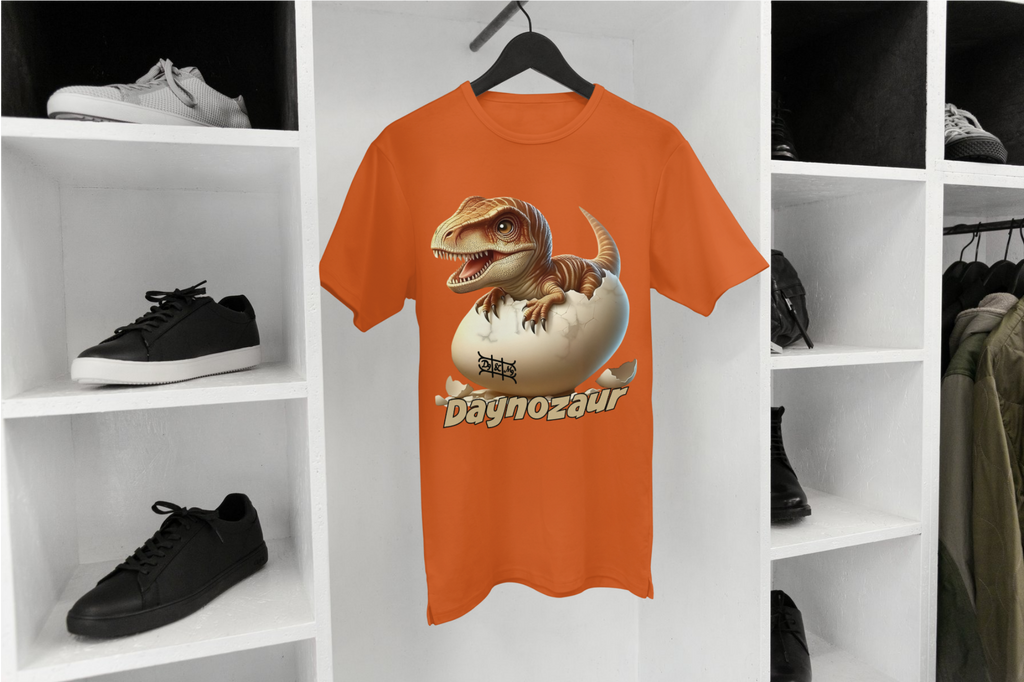 Daynozaur Baby Kinder T-Shirt | Dino Ei Print Design