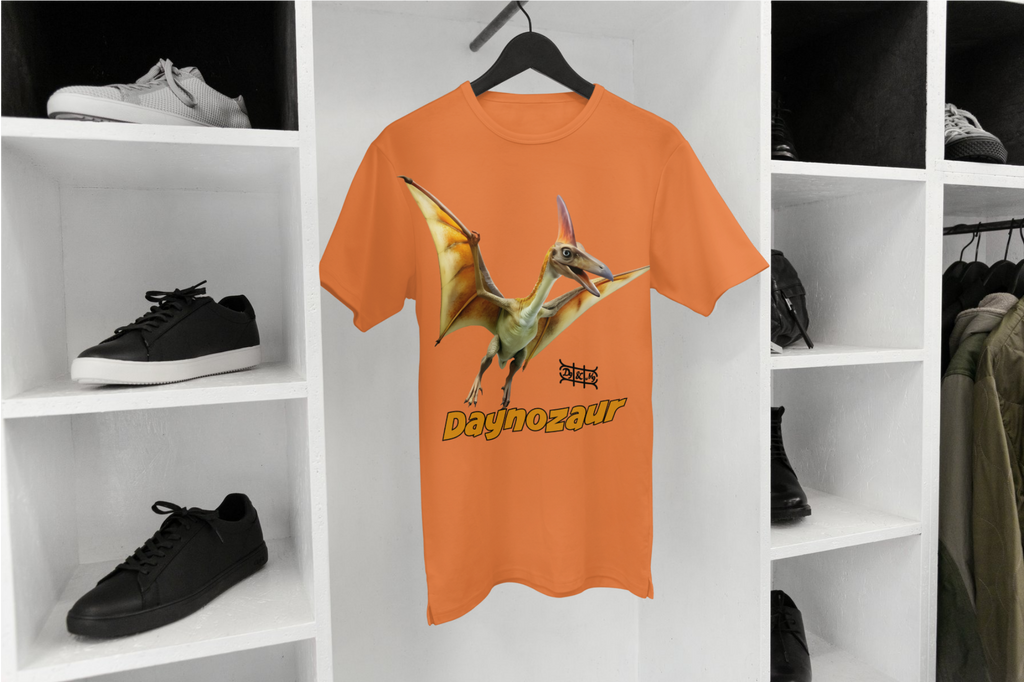 Daynozaur Pterodaktyl Kinder T-Shirt | Dino Print Design