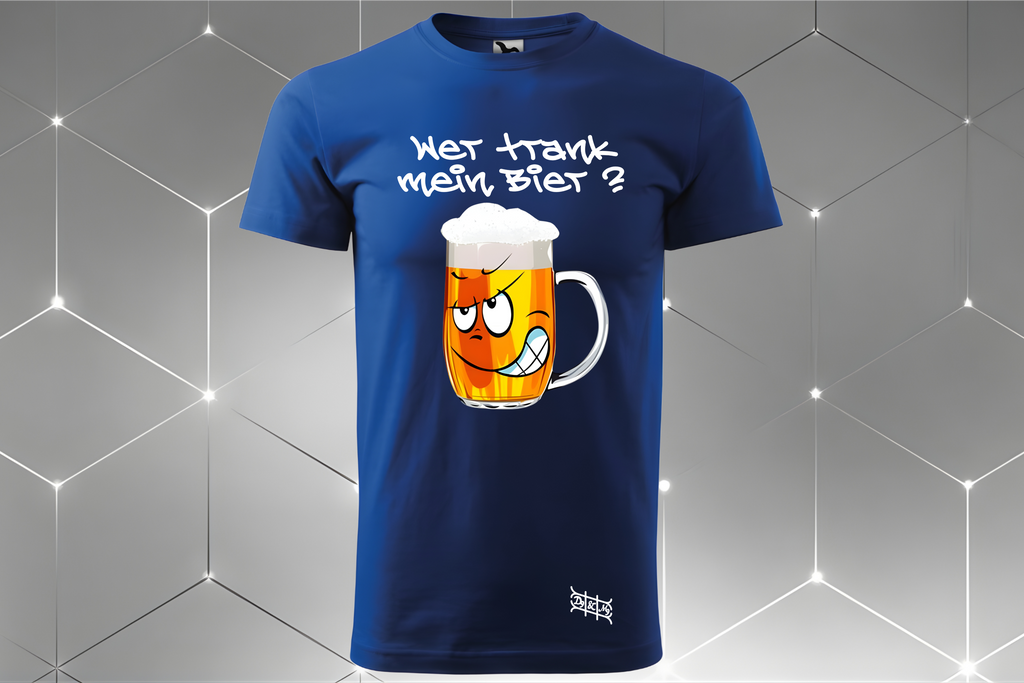 Bier-Gesicht – Unisex T-Shirt