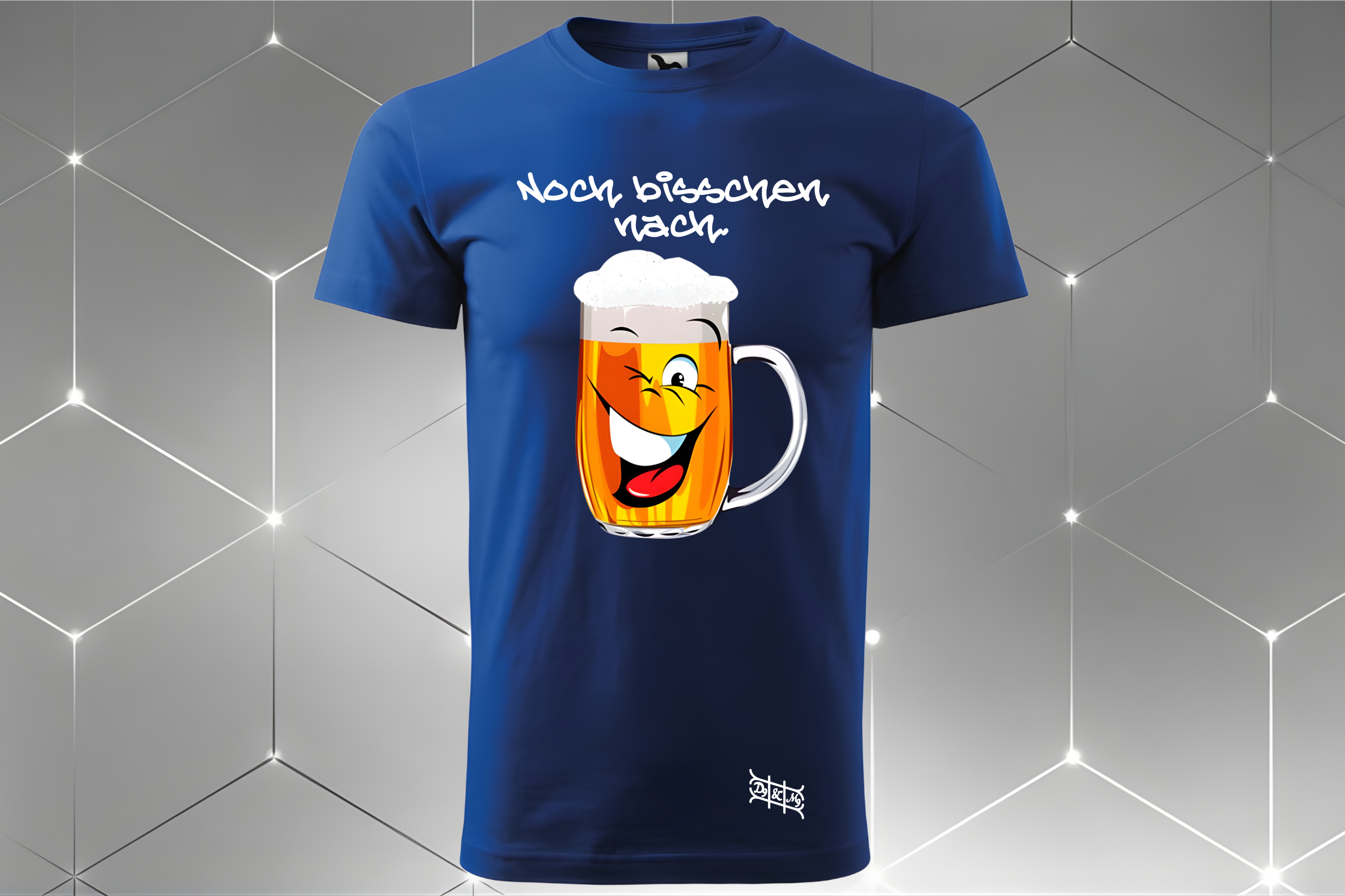 Bier-Gesicht – Unisex T-Shirt