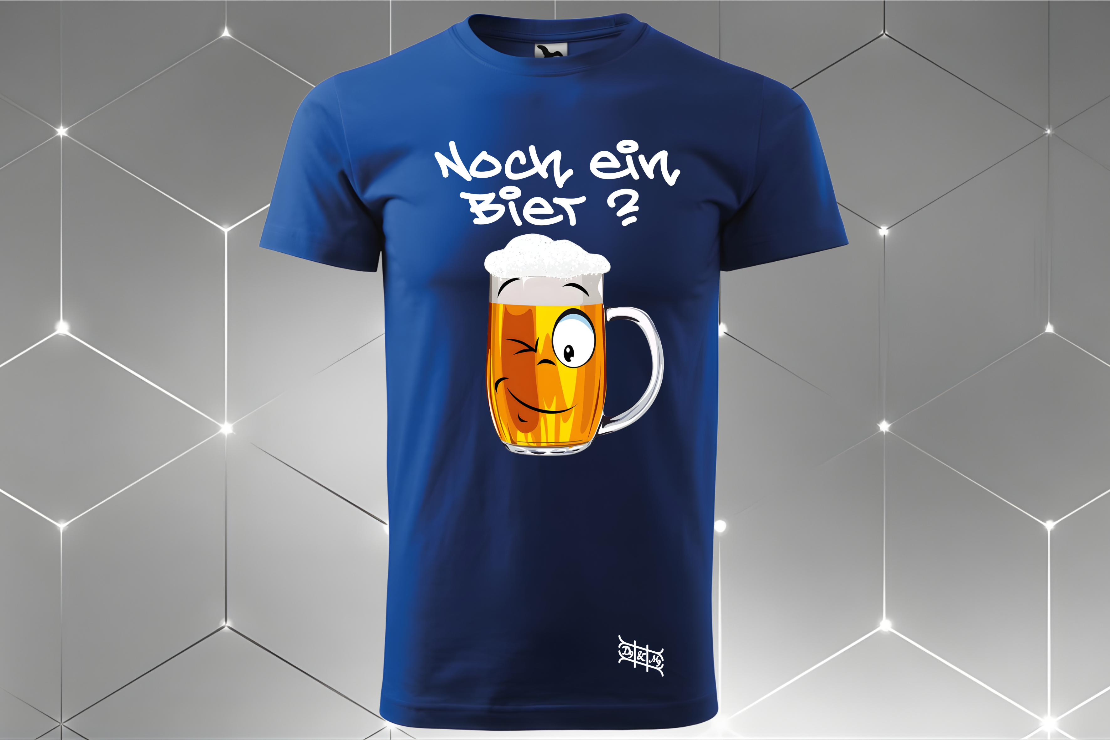 Bier-Gesicht – Unisex T-Shirt