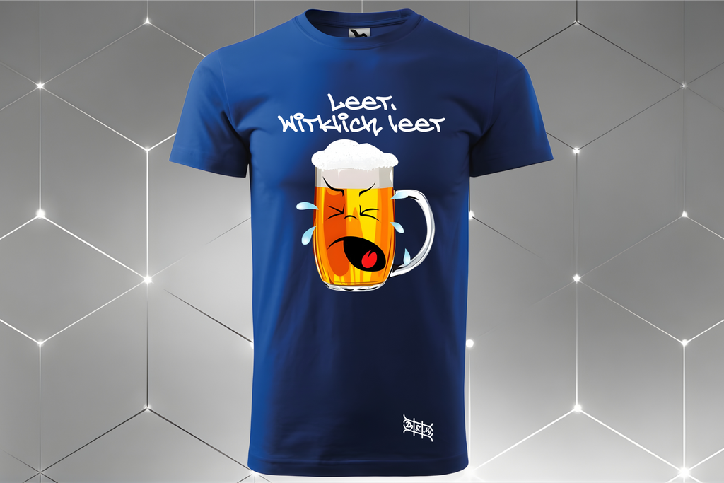 Bier-Gesicht – Unisex T-Shirt