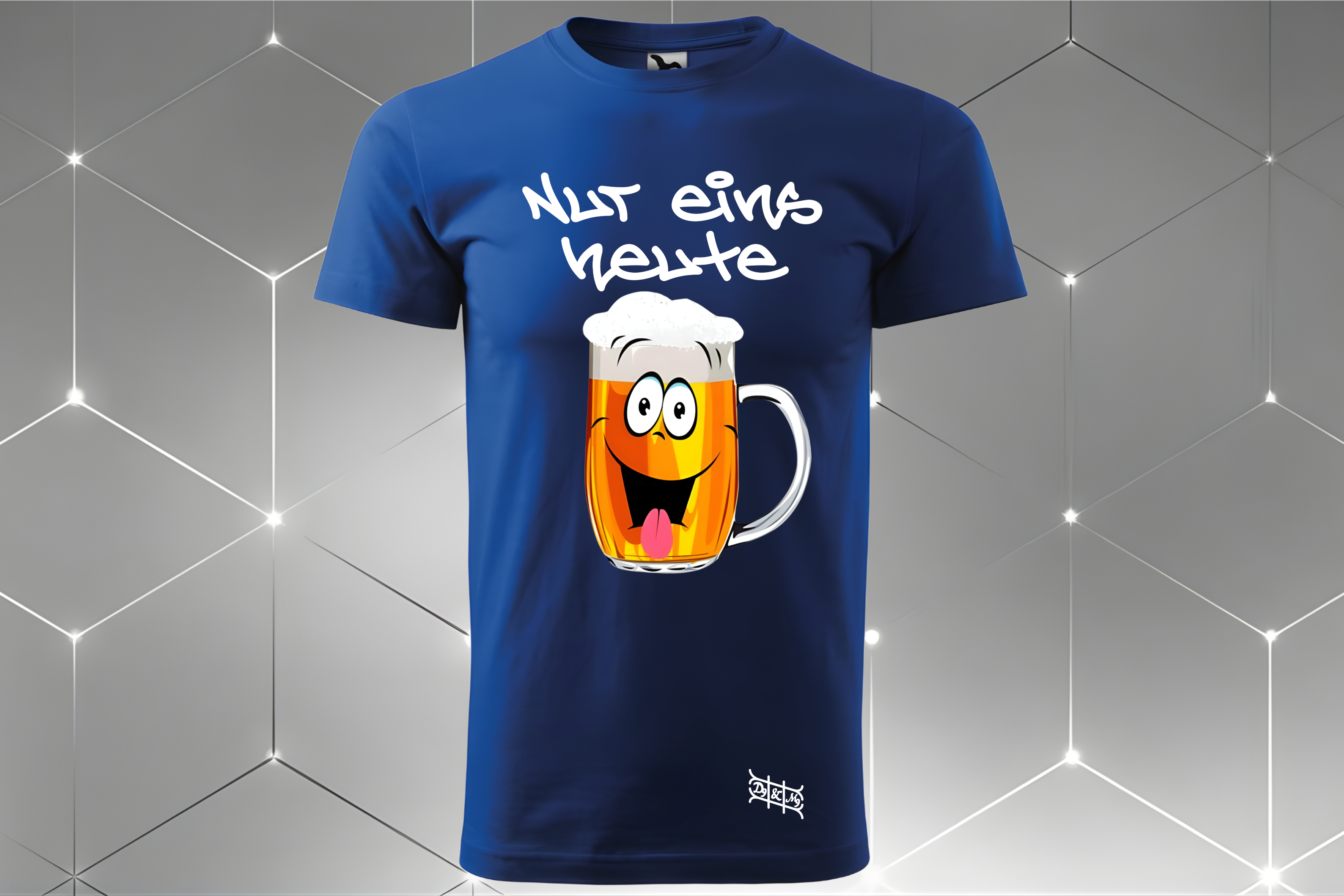 Bier-Gesicht – Unisex T-Shirt