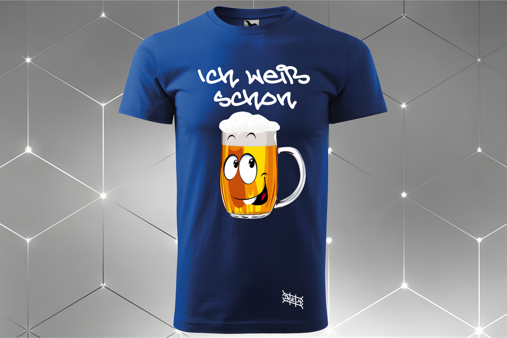 Bier-Gesicht – Unisex T-Shirt