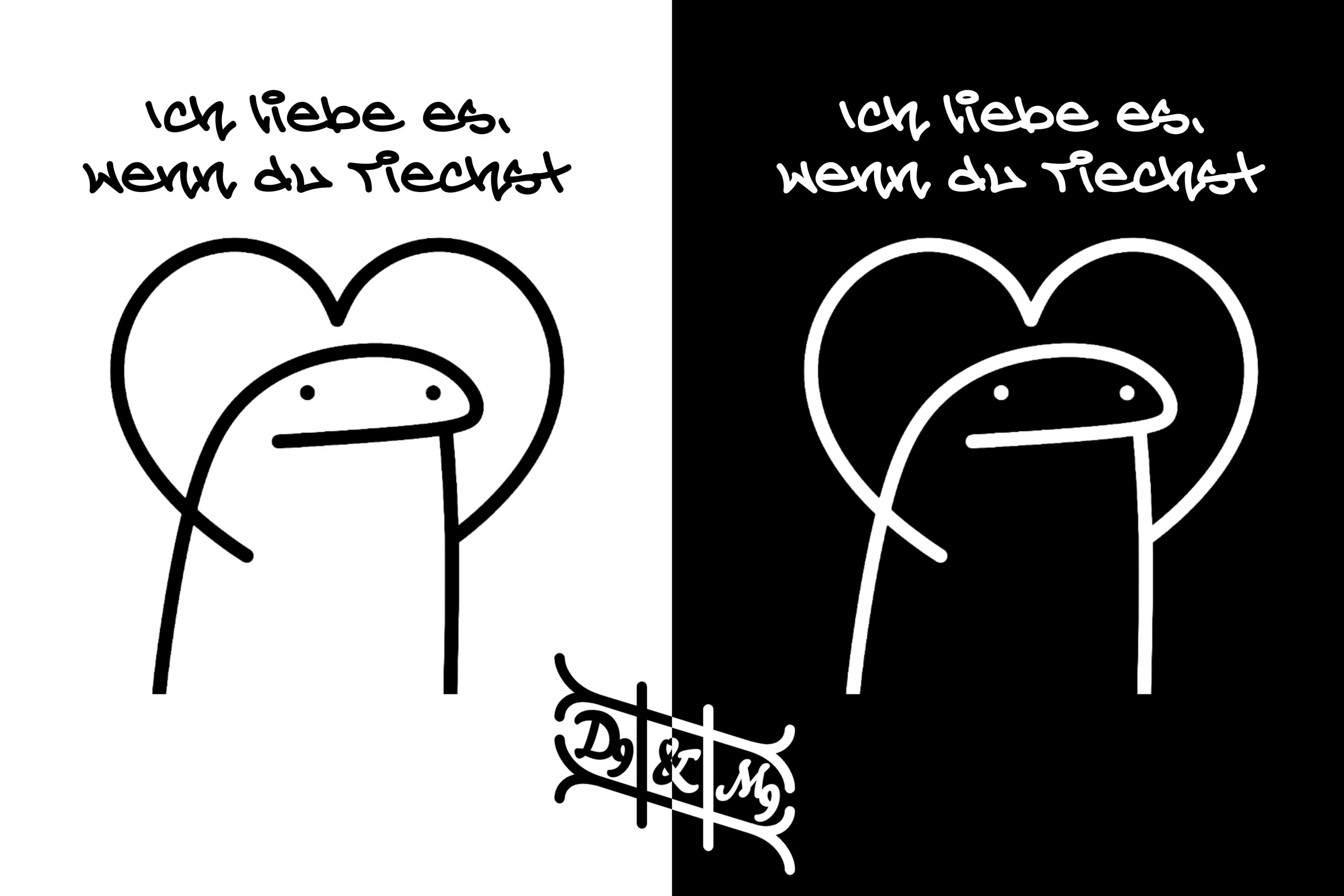 "Ich liebe es, wenn du riechst" Lustiges Statement T-Shirt - 100% Baumwolle