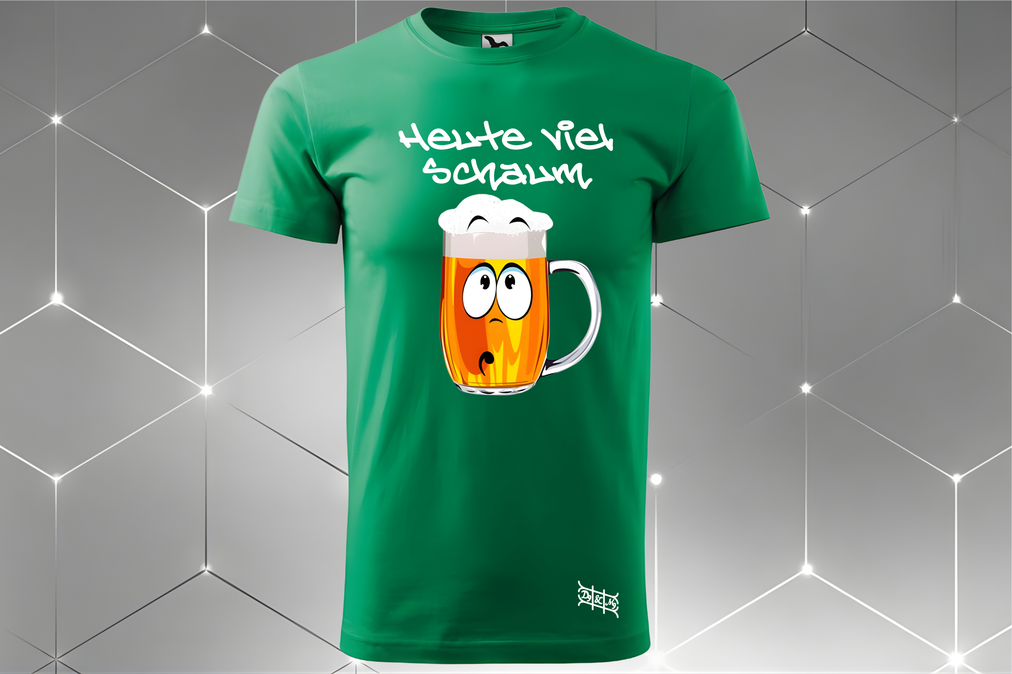 Bier-Gesicht – Unisex T-Shirt