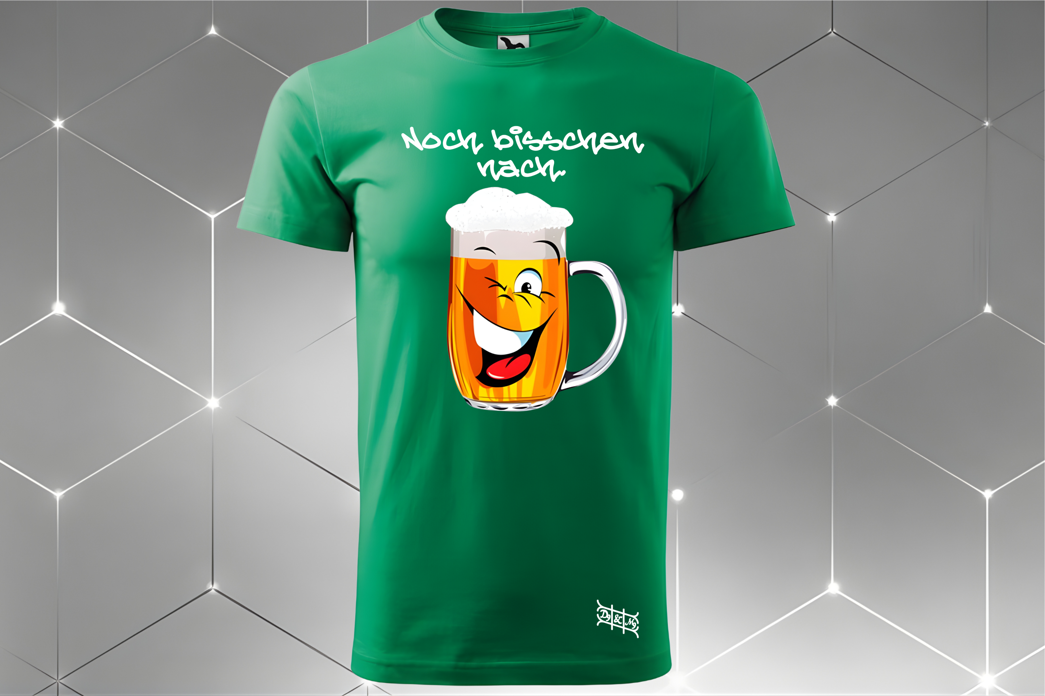 Bier-Gesicht – Unisex T-Shirt