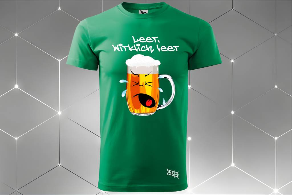 Bier-Gesicht – Unisex T-Shirt