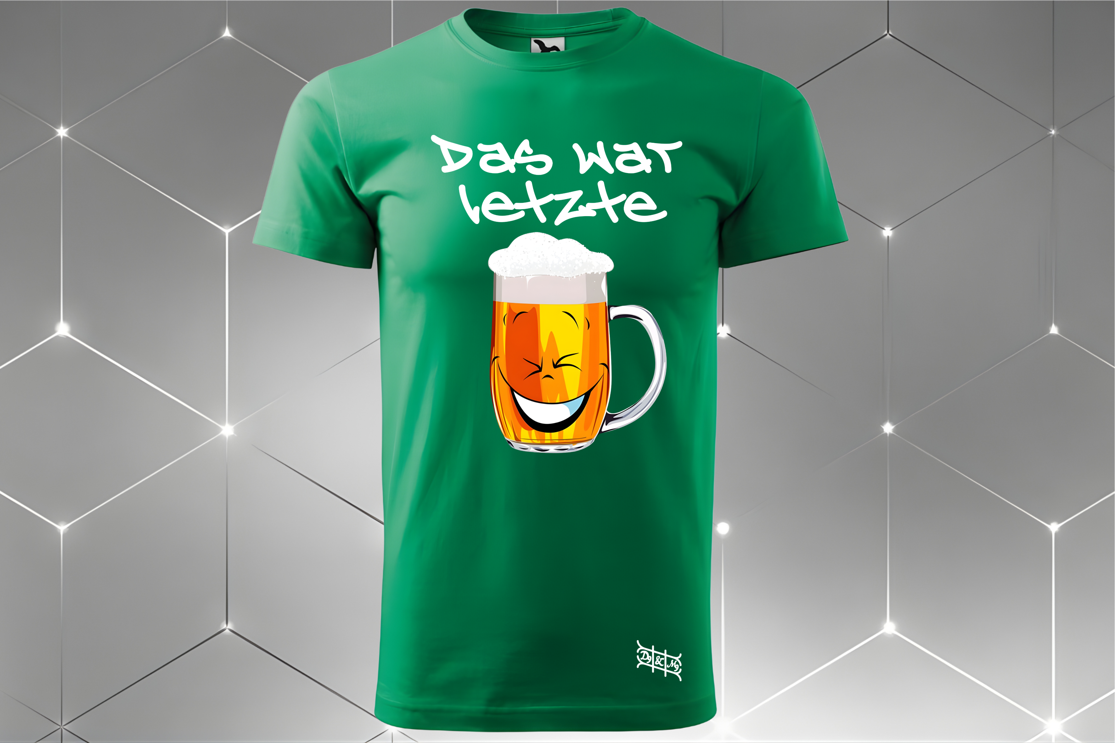 Bier-Gesicht – Unisex T-Shirt