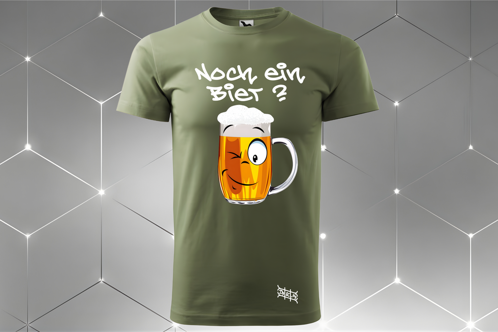 Bier-Gesicht – Unisex T-Shirt