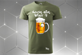 Bier-Gesicht – Unisex T-Shirt
