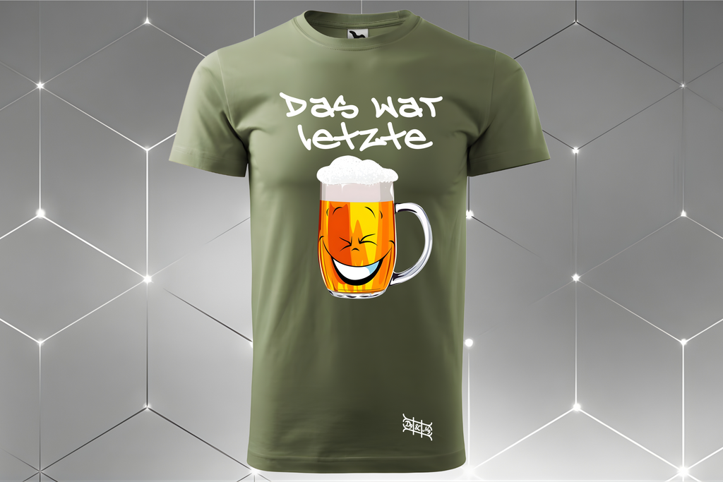 Bier-Gesicht – Unisex T-Shirt