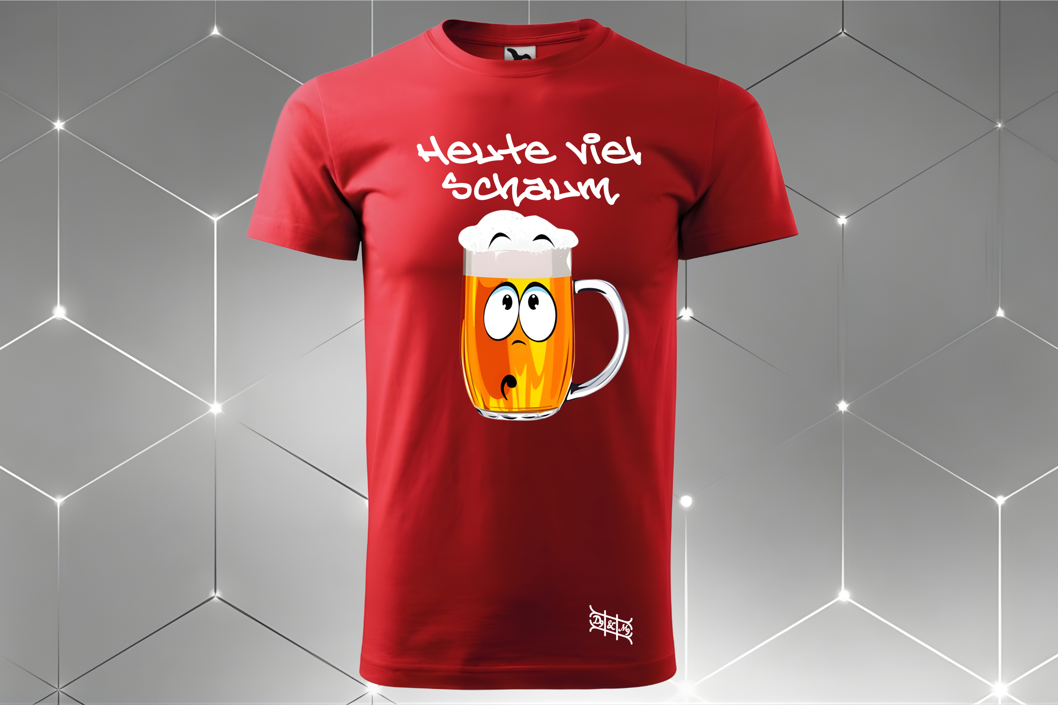 Bier-Gesicht – Unisex T-Shirt
