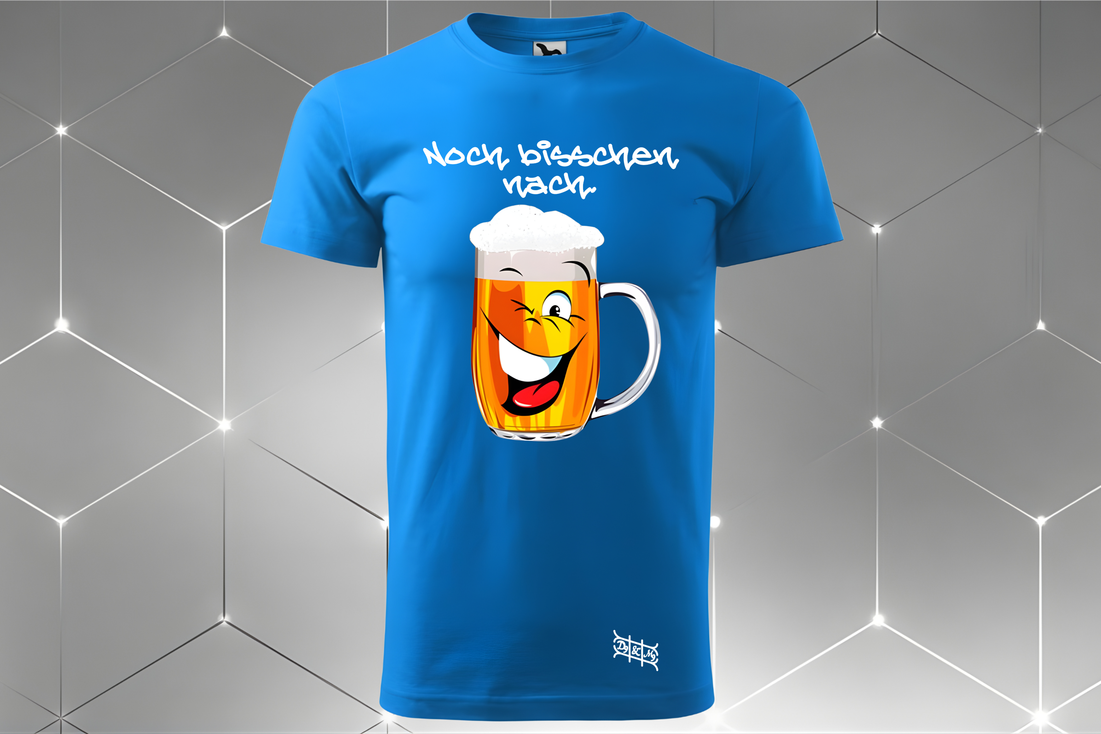 Bier-Gesicht – Unisex T-Shirt