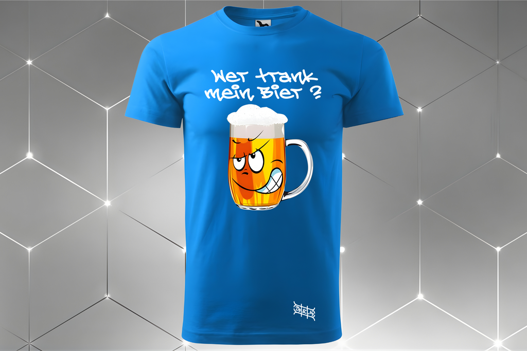 Bier-Gesicht – Unisex T-Shirt