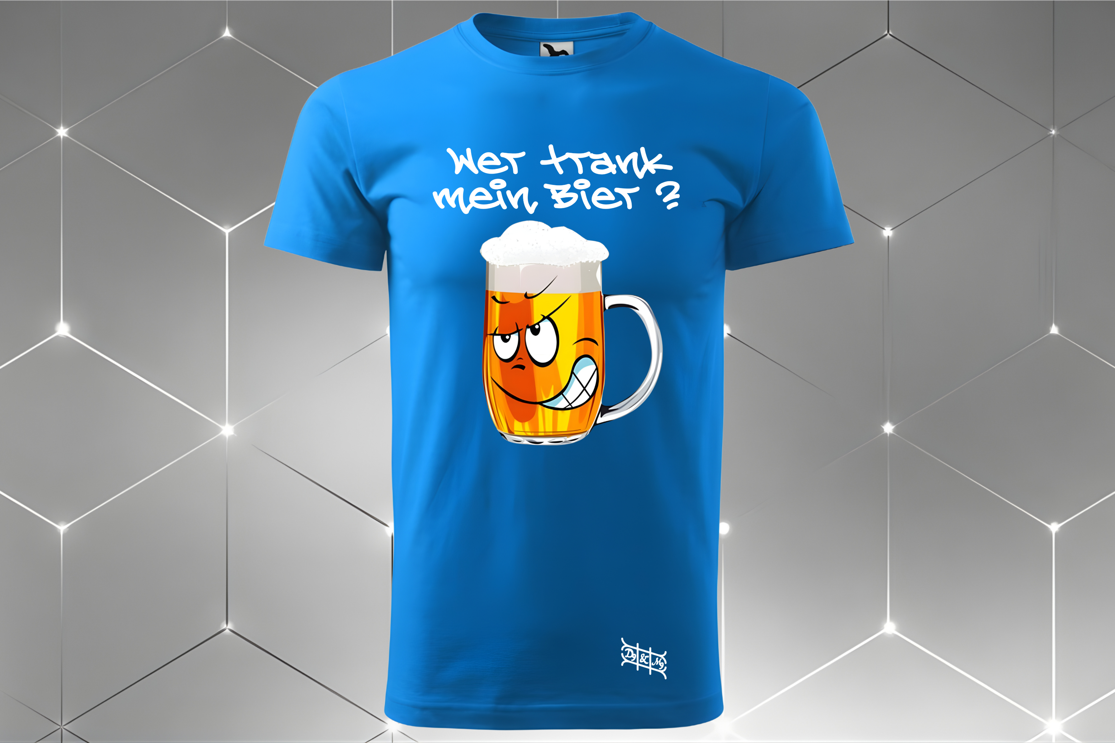 Bier-Gesicht – Unisex T-Shirt