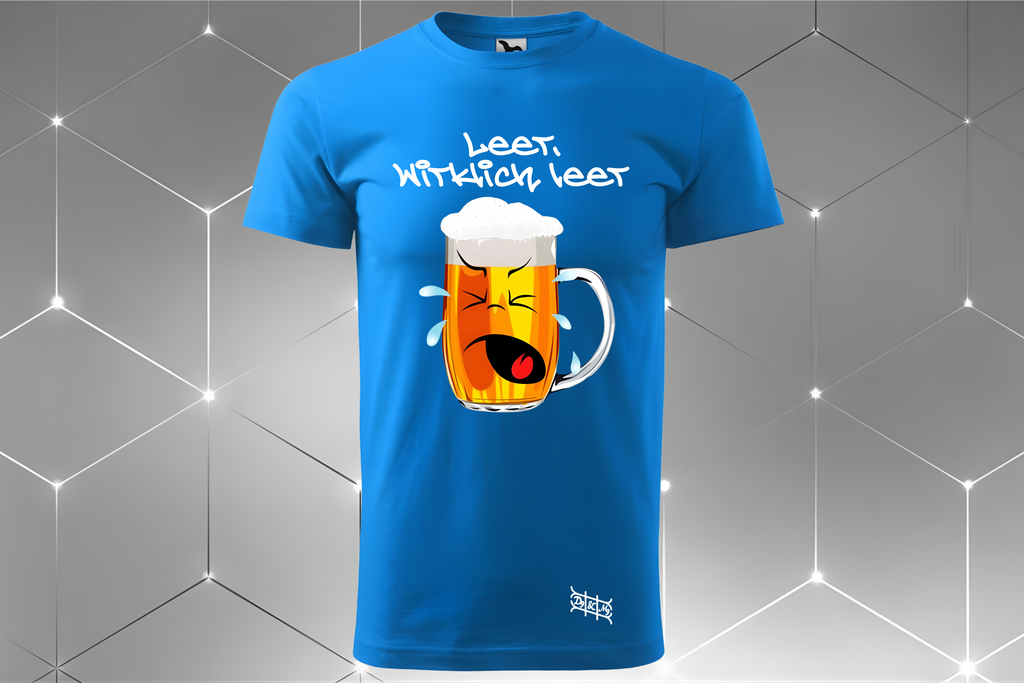 Bier-Gesicht – Unisex T-Shirt