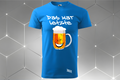 Bier-Gesicht – Unisex T-Shirt