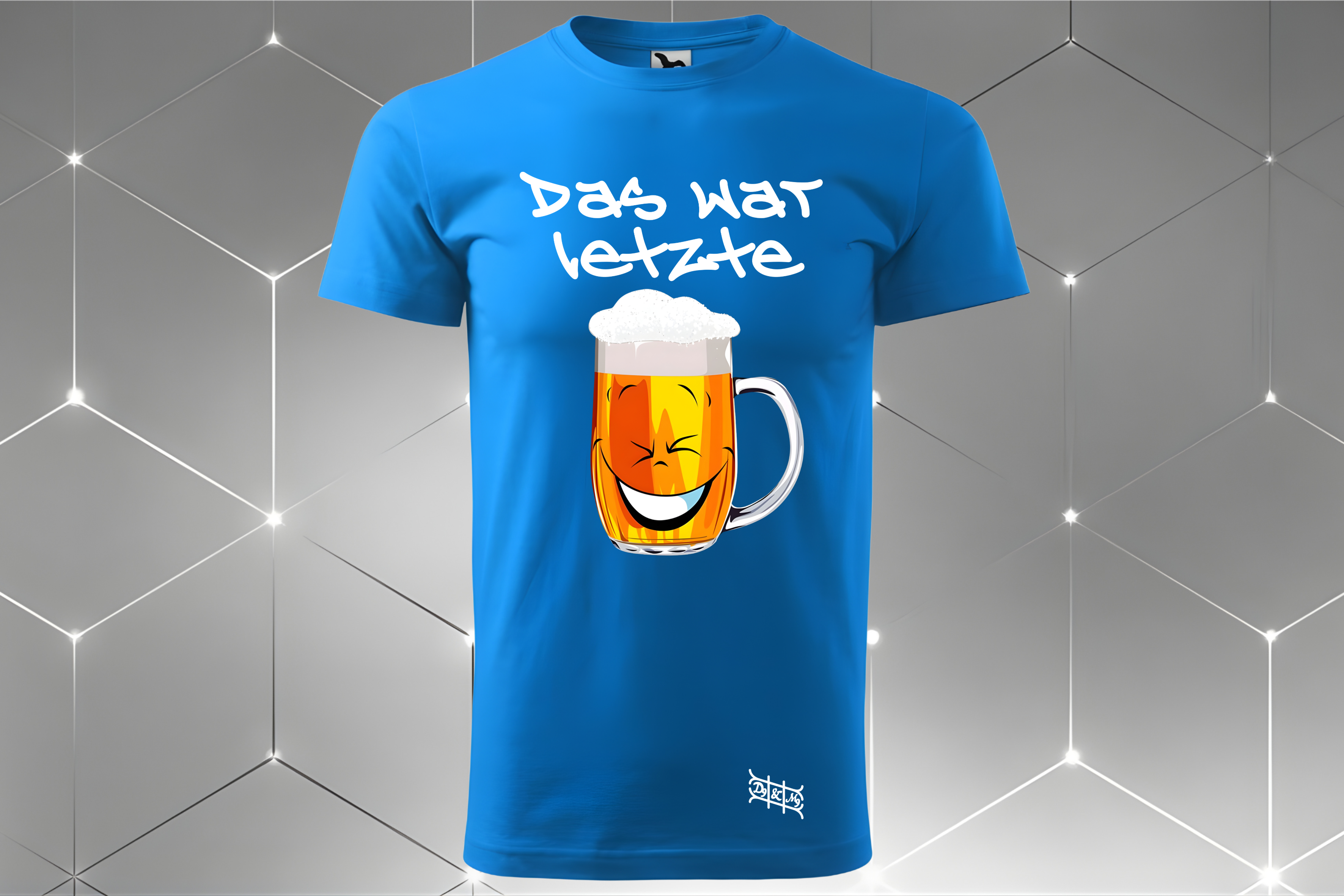 Bier-Gesicht – Unisex T-Shirt