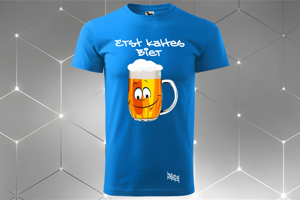Bier-Gesicht – Unisex T-Shirt