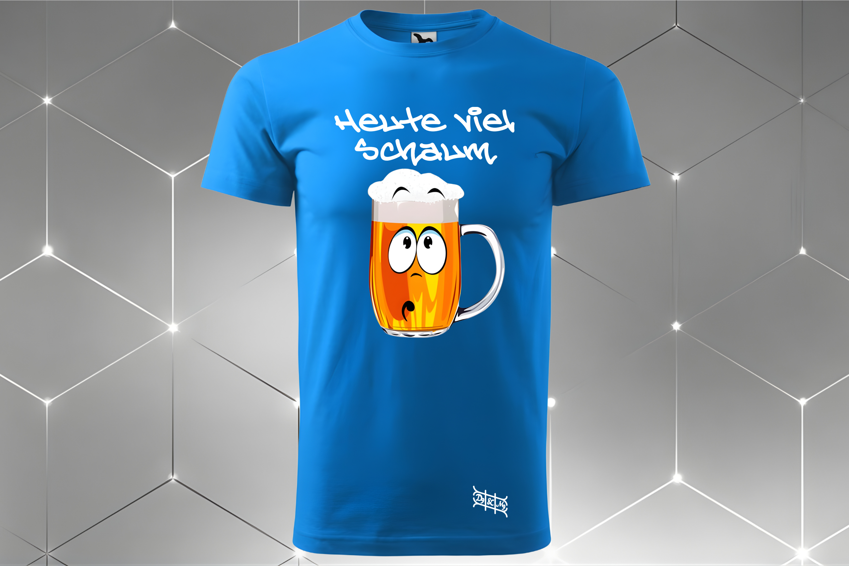 Bier-Gesicht – Unisex T-Shirt