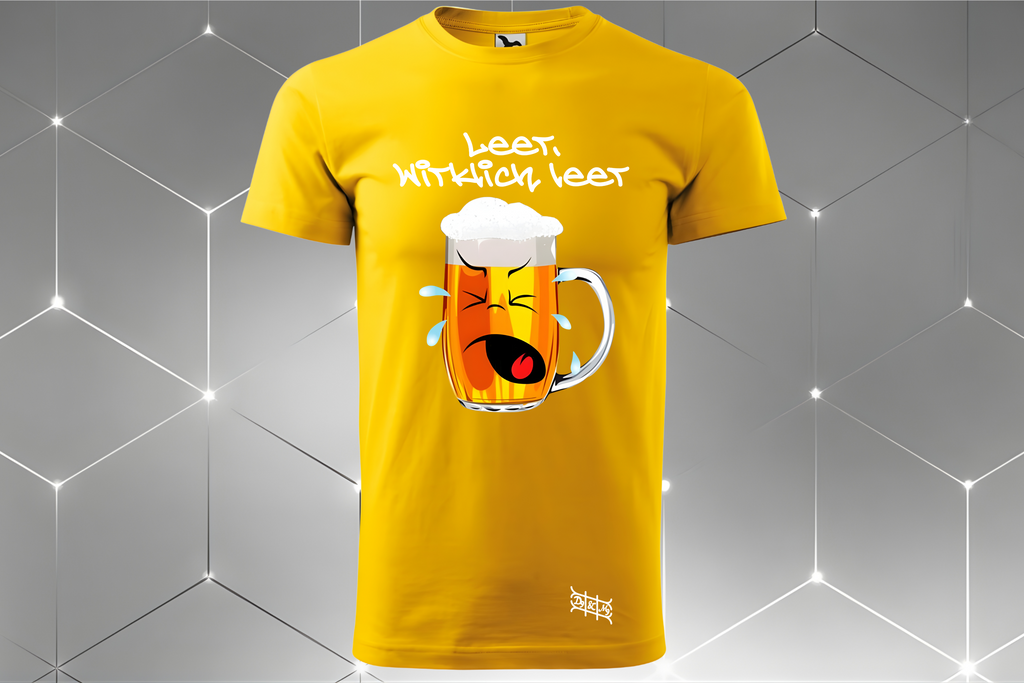 Bier-Gesicht – Unisex T-Shirt