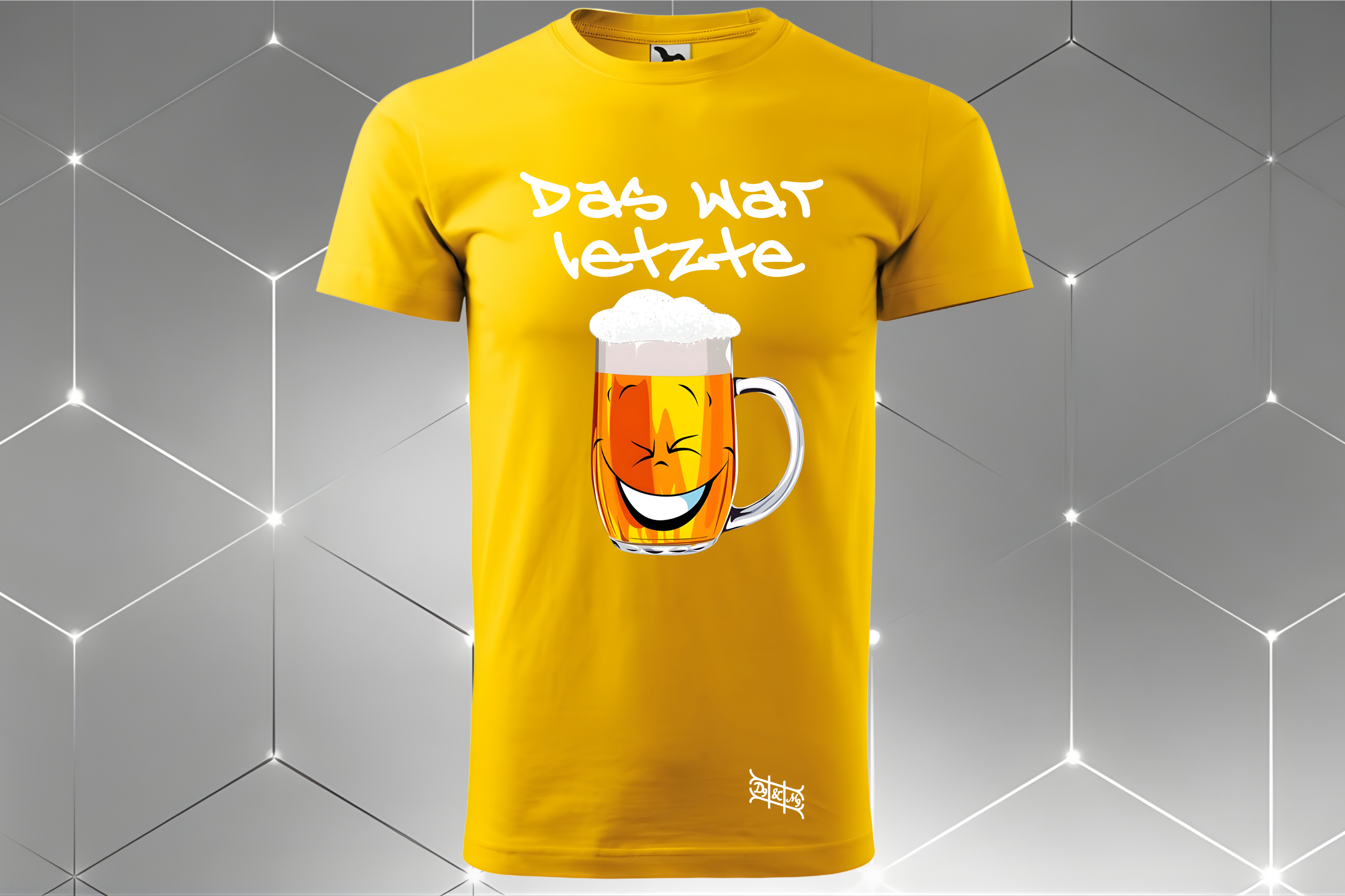 Bier-Gesicht – Unisex T-Shirt