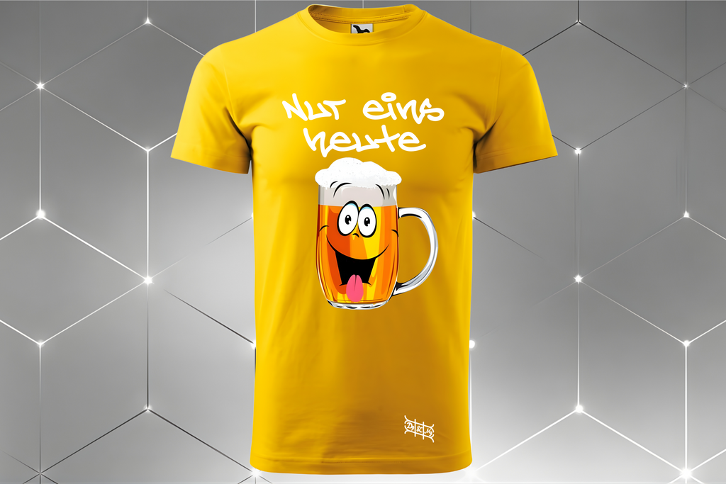 Bier-Gesicht – Unisex T-Shirt