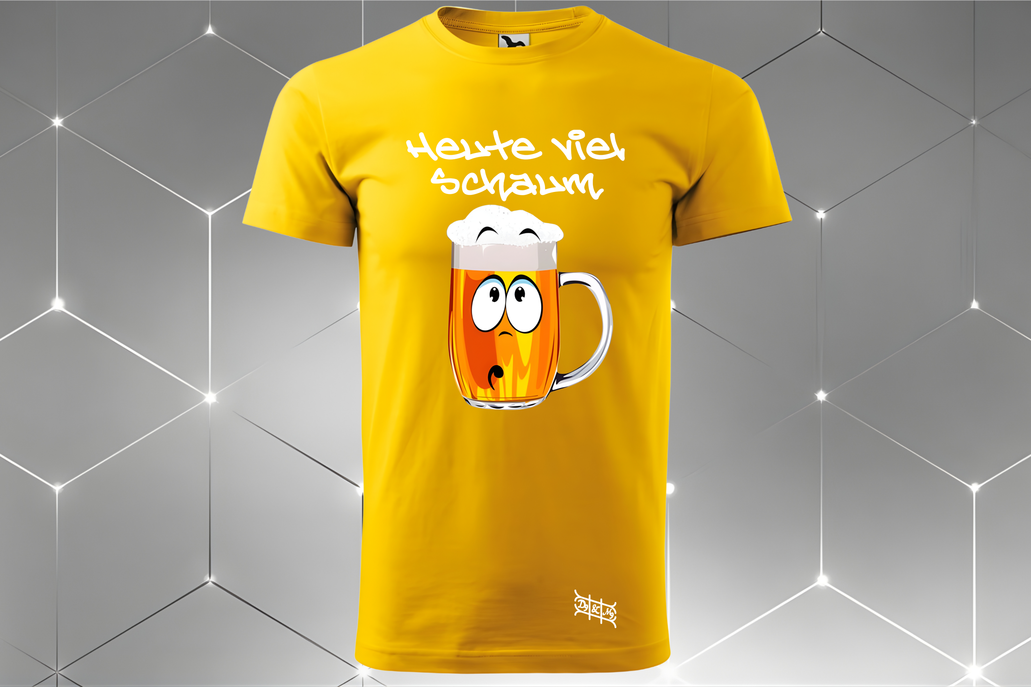 Bier-Gesicht – Unisex T-Shirt