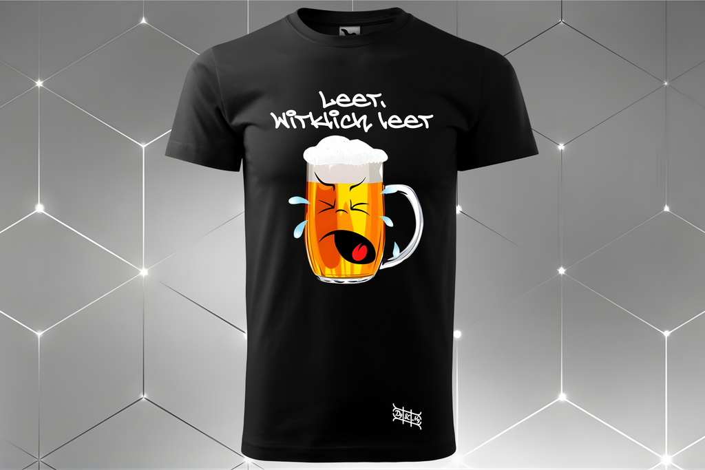 Bier-Gesicht – Unisex T-Shirt