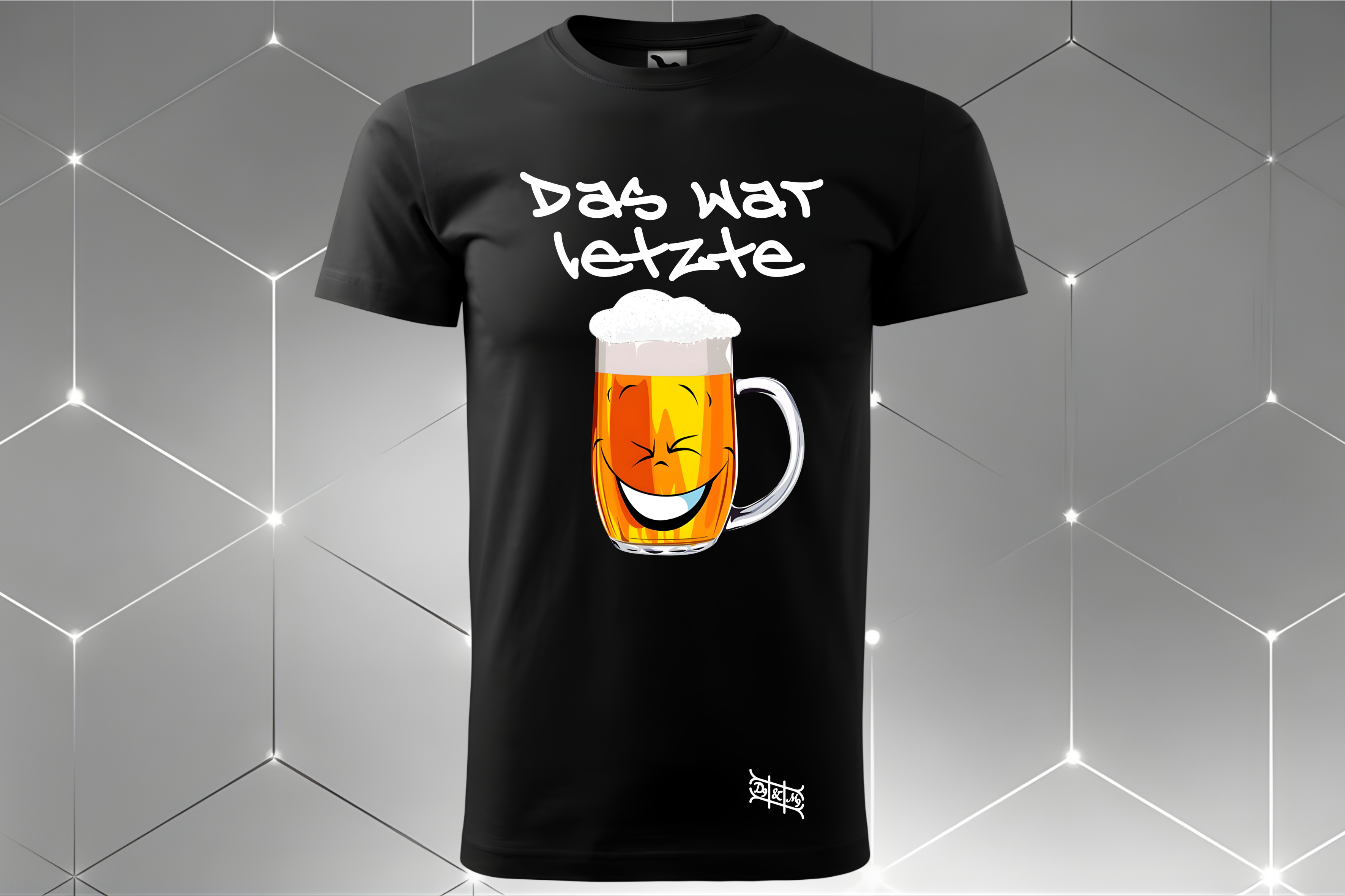 Bier-Gesicht – Unisex T-Shirt