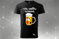 Bier-Gesicht – Unisex T-Shirt