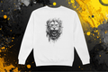 Löwe Sweatshirt - Rückseite | Sketch Art Design